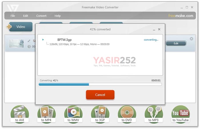 Obtain Freemake Video Converter 4.1.13 Keygen Terbaru
