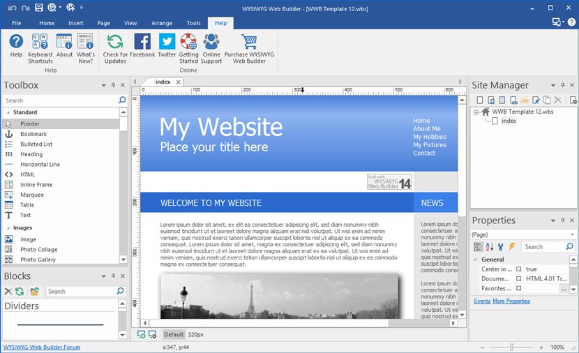 WYSIWYG Internet Builder Full Model 18.3 Terbaru